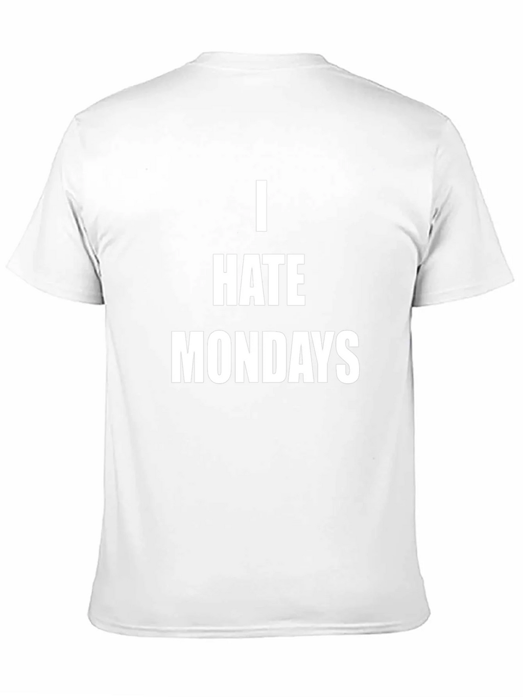 I Hate Mondays Graphic Tee - Casual Black T-Shirt product image 2