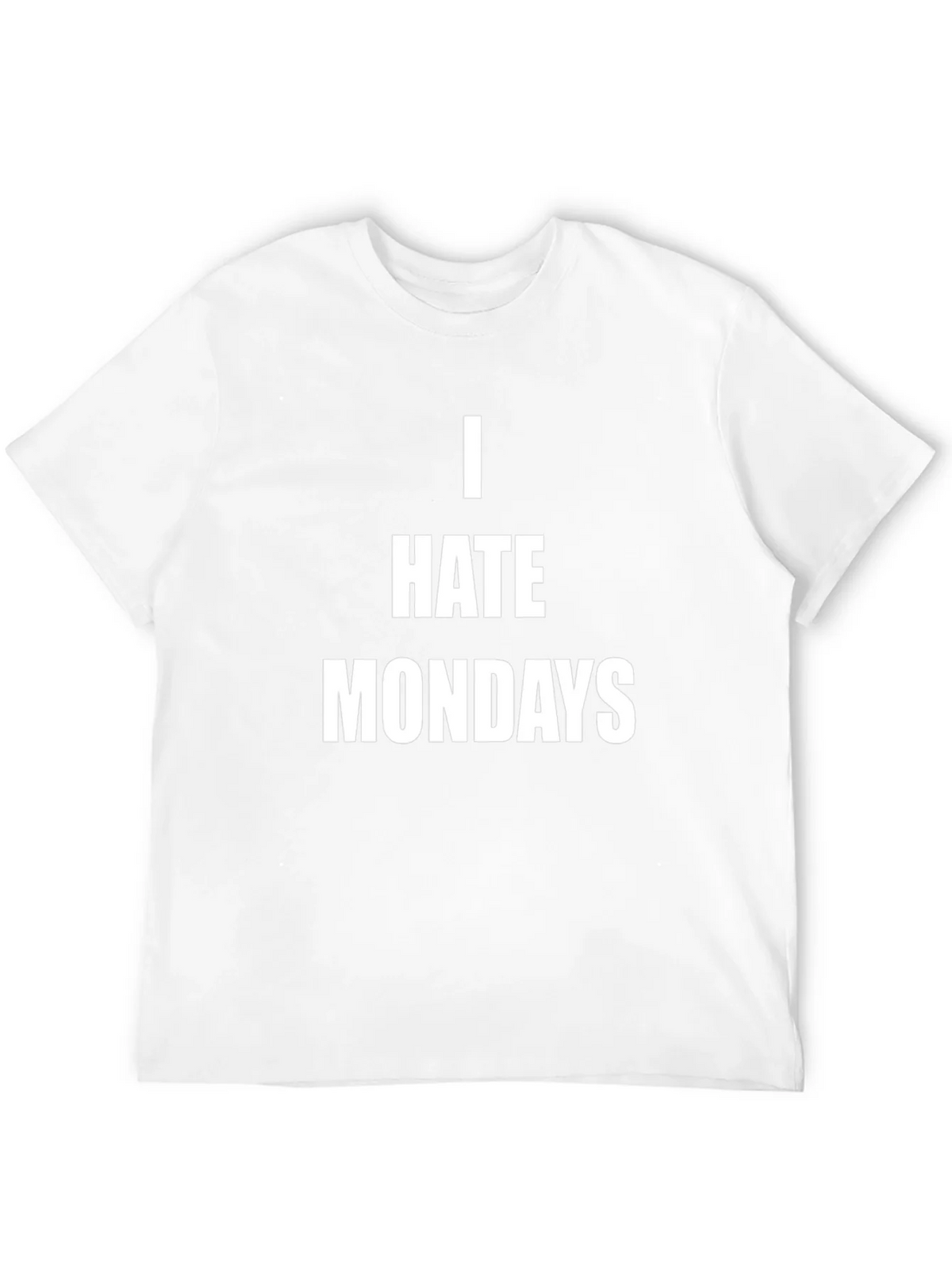 I Hate Mondays Graphic Tee - Casual Black T-Shirt product image 3