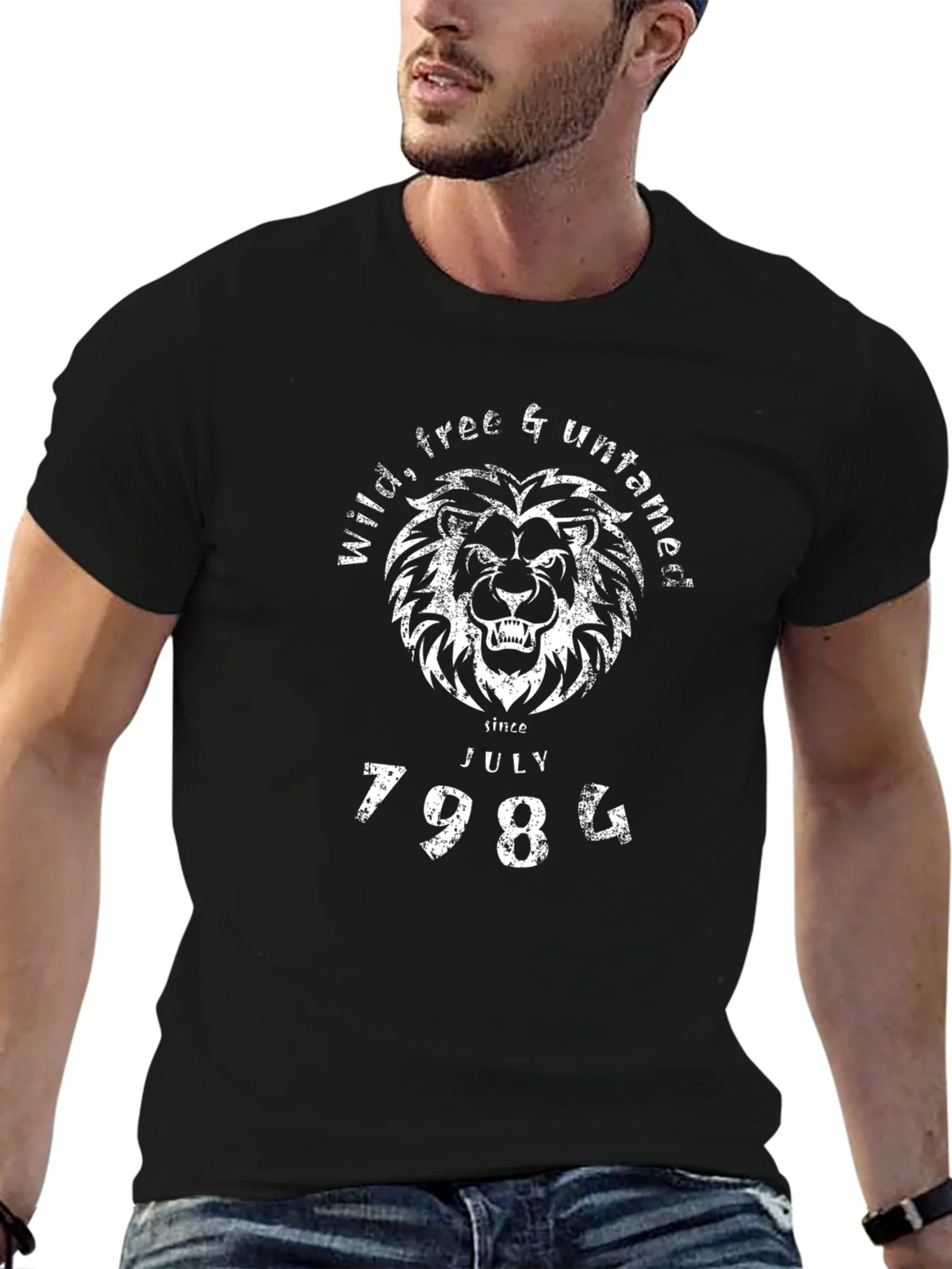 Wild Free & Untamed Lion Graphic Tee product image 9