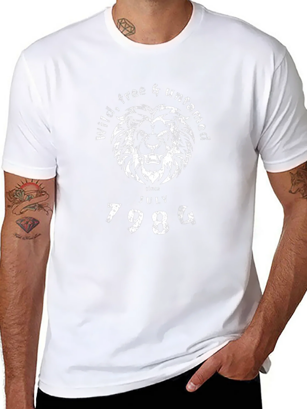 Wild Free & Untamed Lion Graphic Tee product image 10