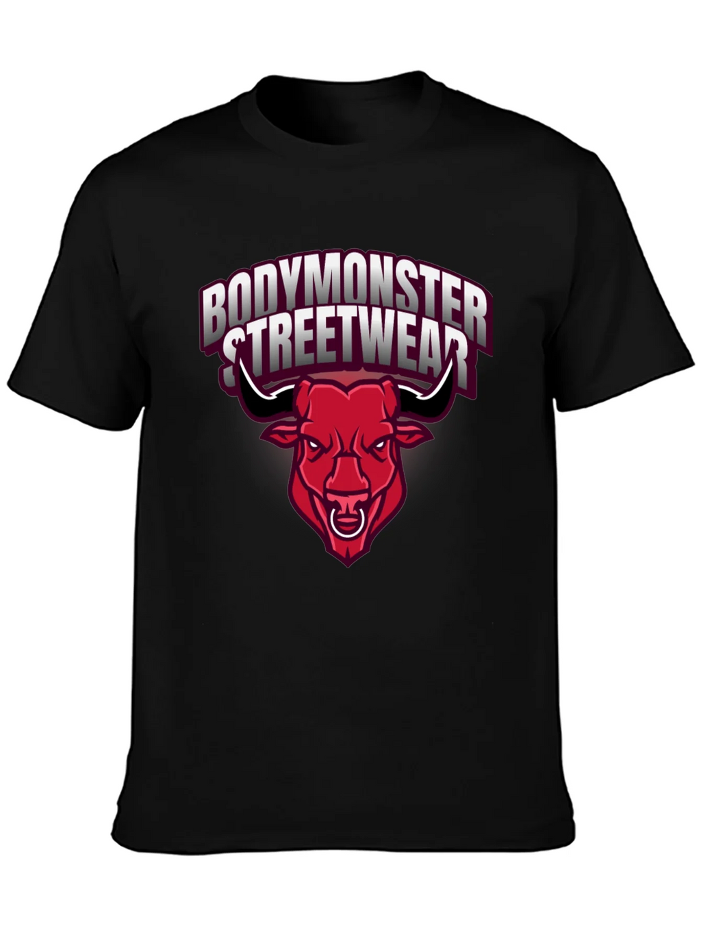 BodyMonster Streetwear Black Graphic Tee product image 6
