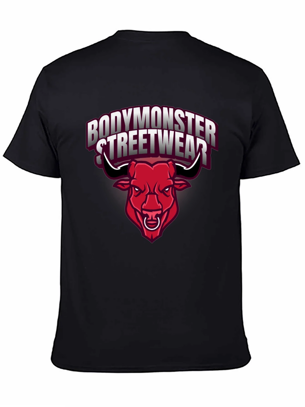 BodyMonster Streetwear Black Graphic Tee product image 7