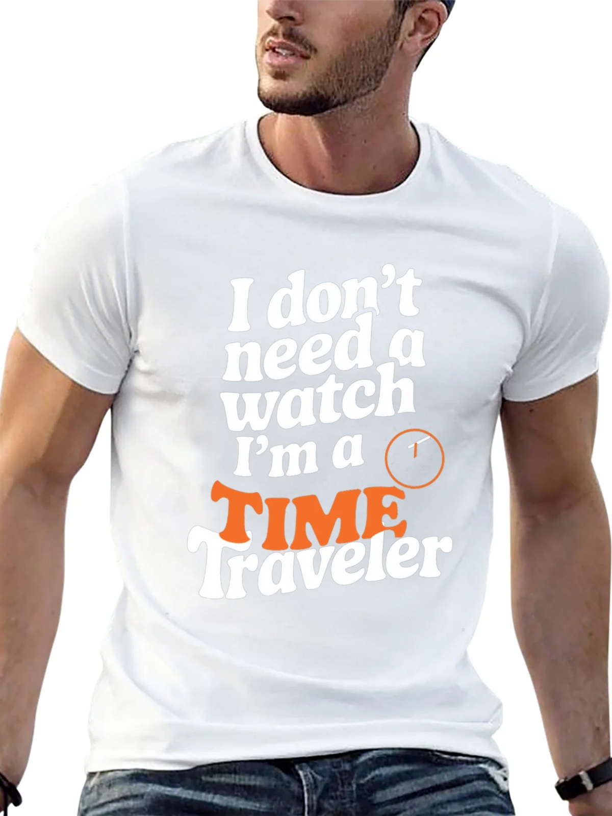 Time Traveler Graphic Tee - Novelty Design product image 4