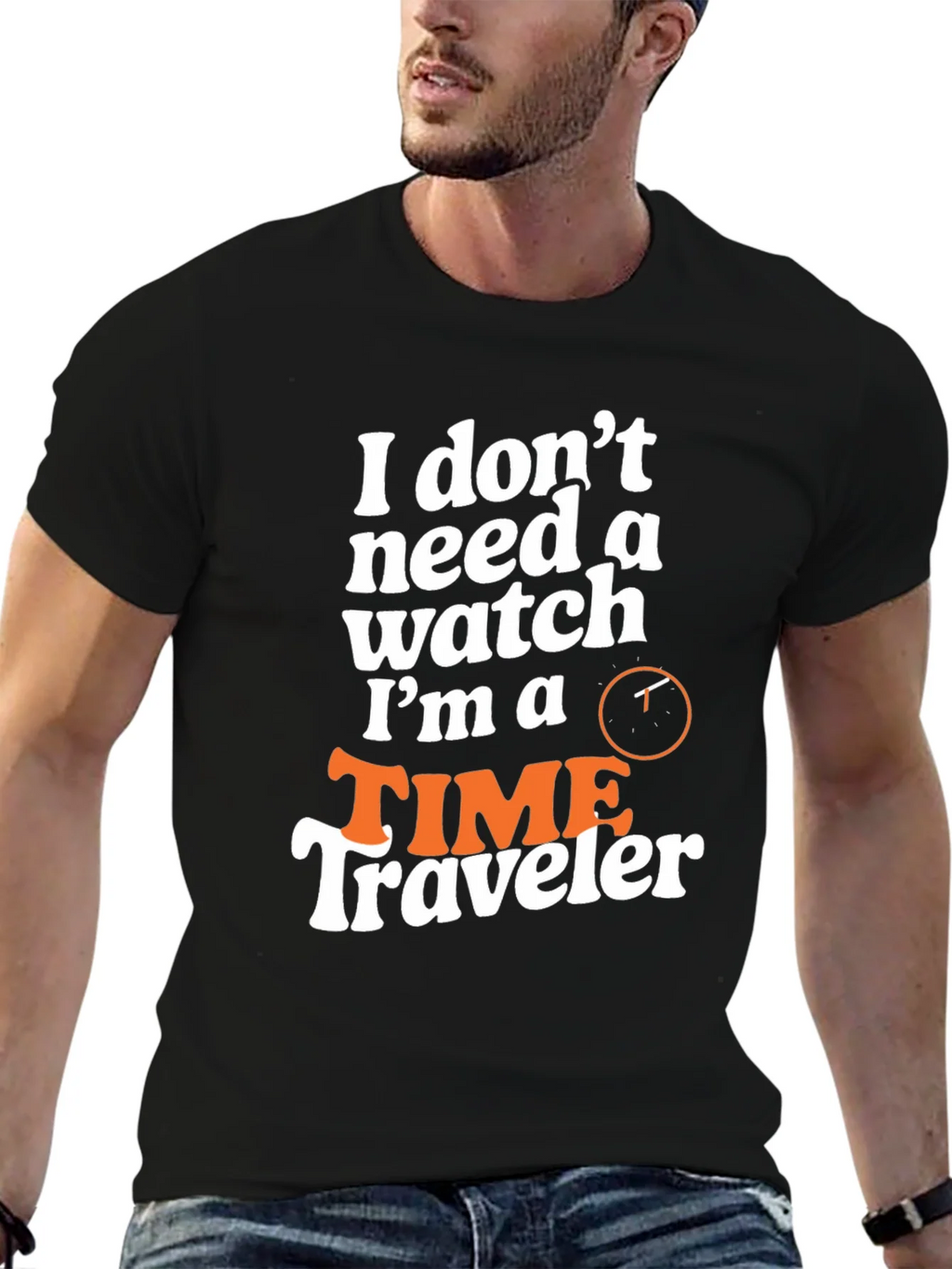 Time Traveler Graphic Tee - Novelty Design product image 9