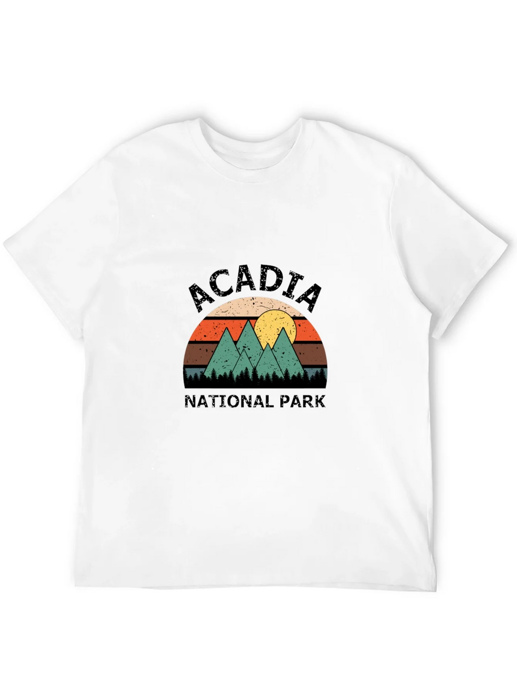 Acadia National Park Retro T-Shirt product image 3