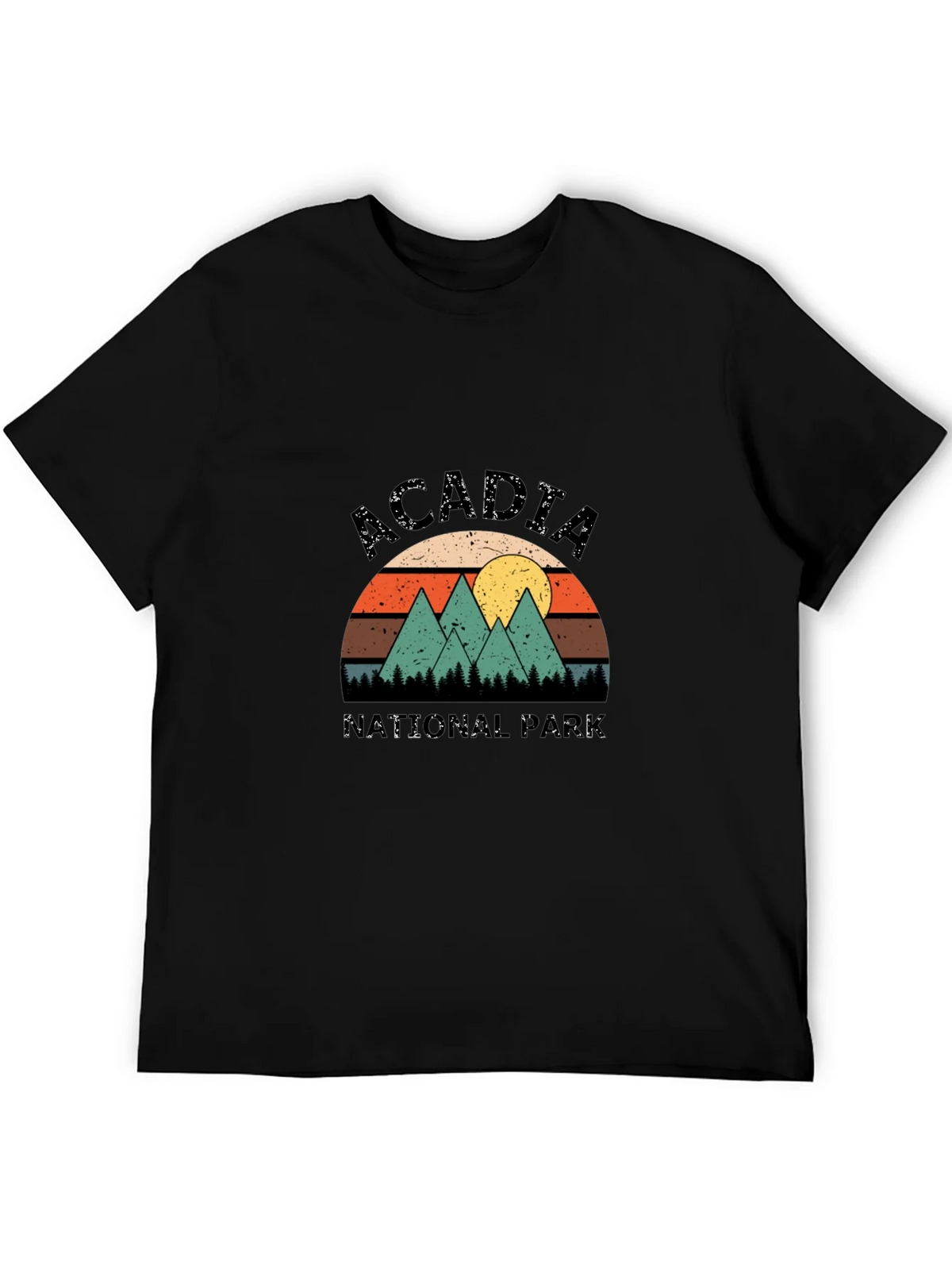 Acadia National Park Retro T-Shirt product image 8