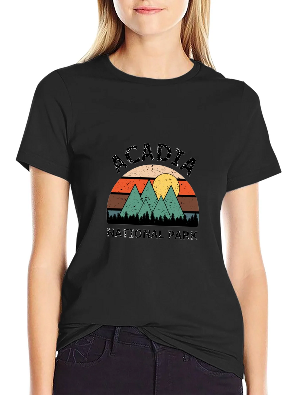 Acadia National Park Retro T-Shirt product image 5