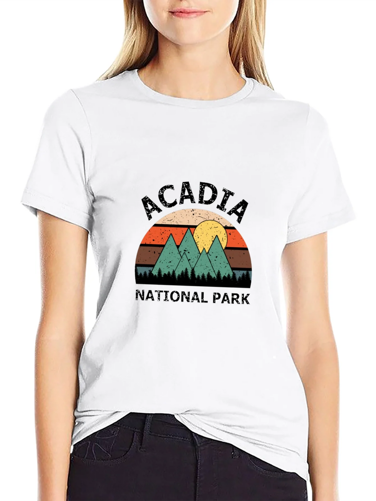 Acadia National Park Retro T-Shirt product image 11