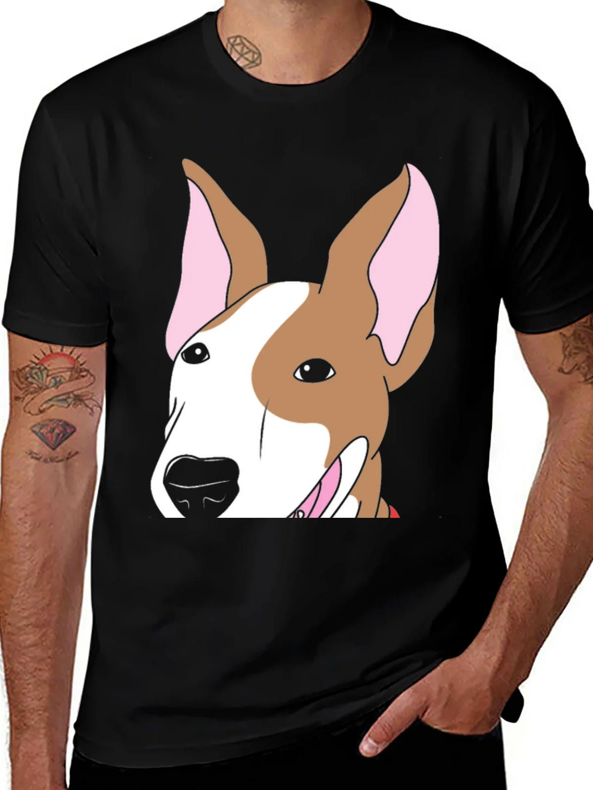 Bull Terrier Dog Graphic T-Shirt product image 1