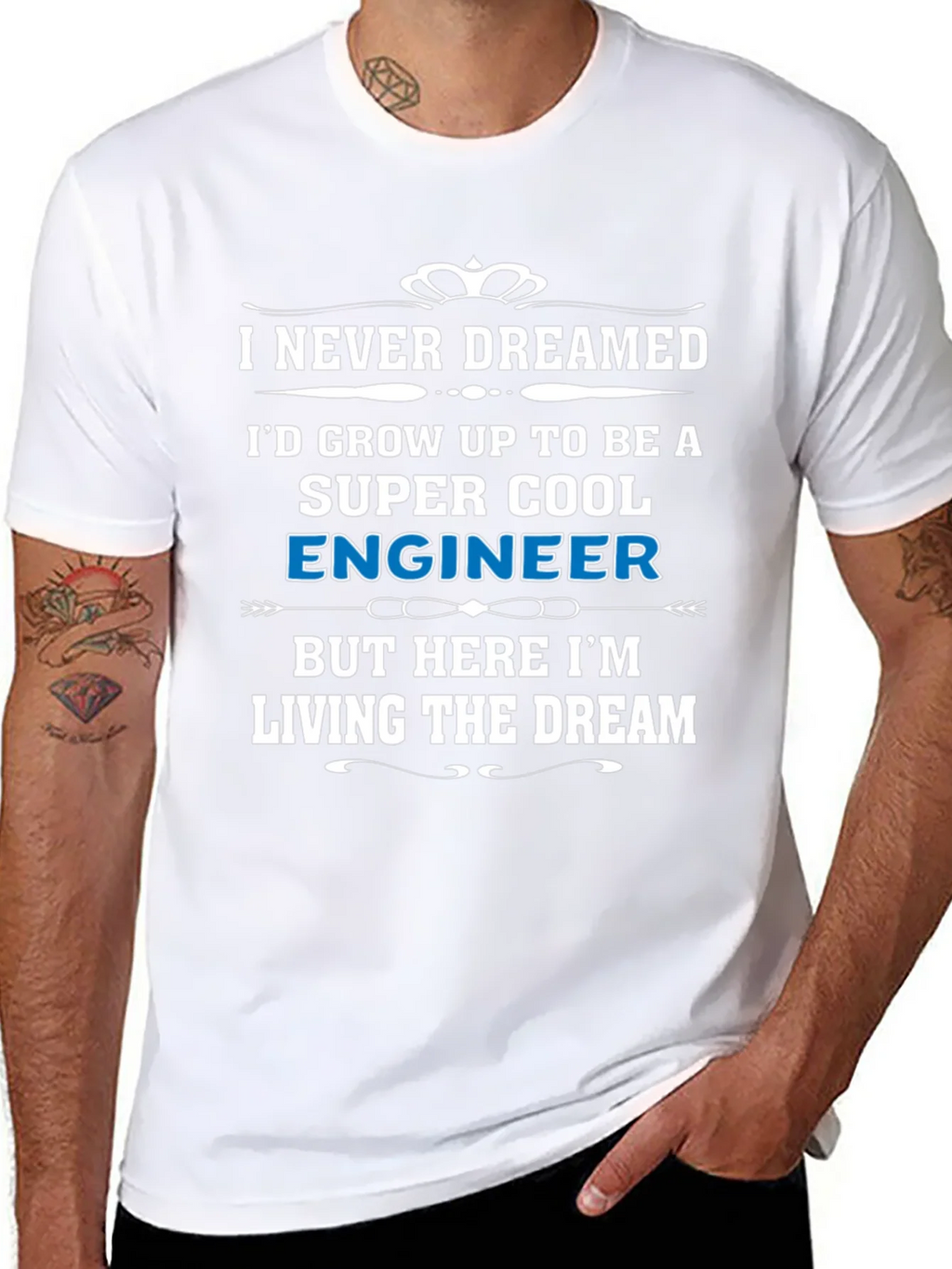 Super Cool Engineer T-Shirt - Living The Dream! product image 10