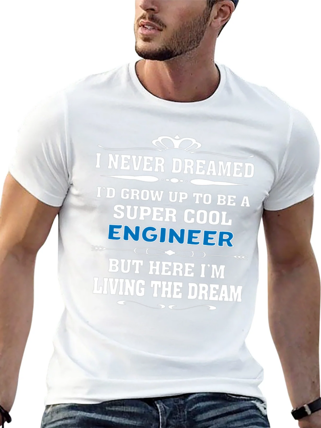 Super Cool Engineer T-Shirt - Living The Dream! product image 4