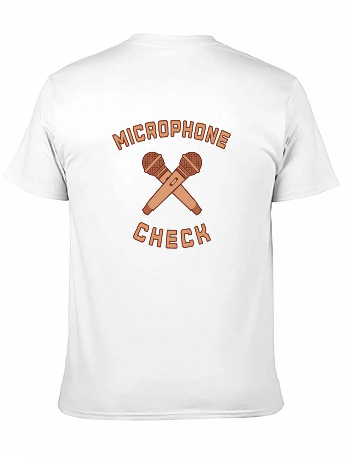 Microphone Check Graphic Tee - Stylish Musician T-Shirt product image 2