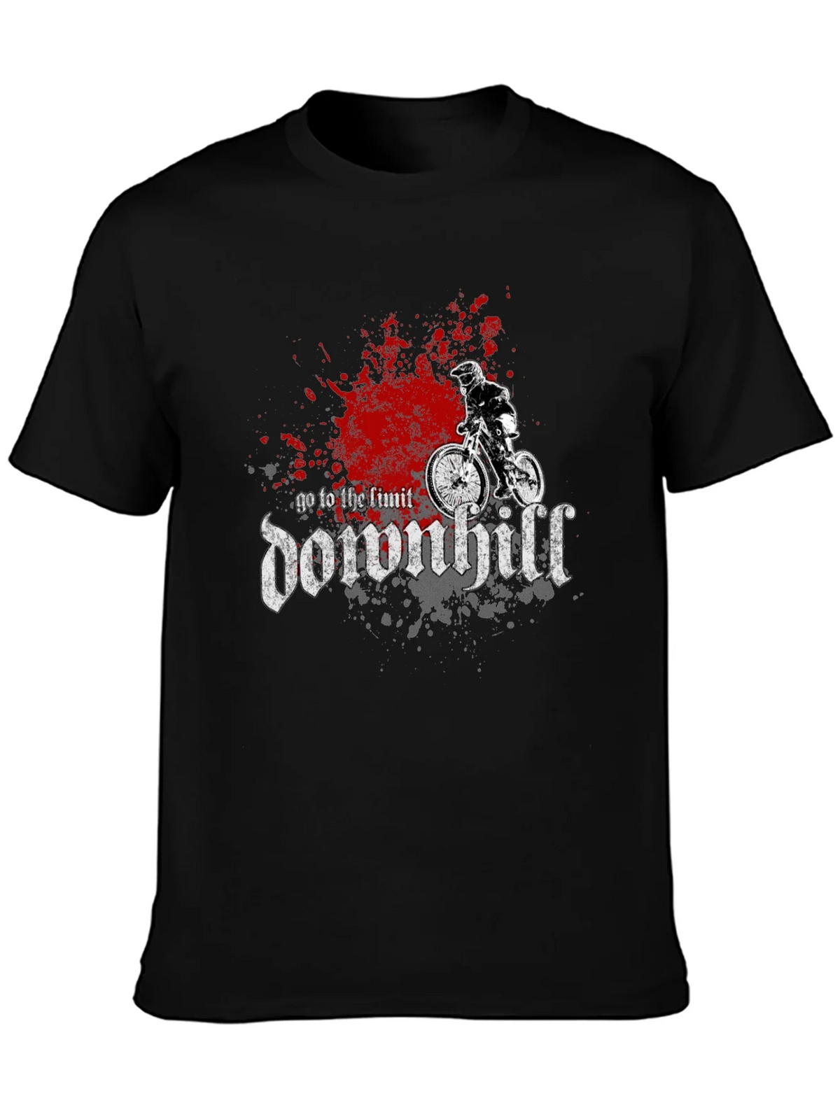 Downhill Mountain Biker T-Shirt product image 6