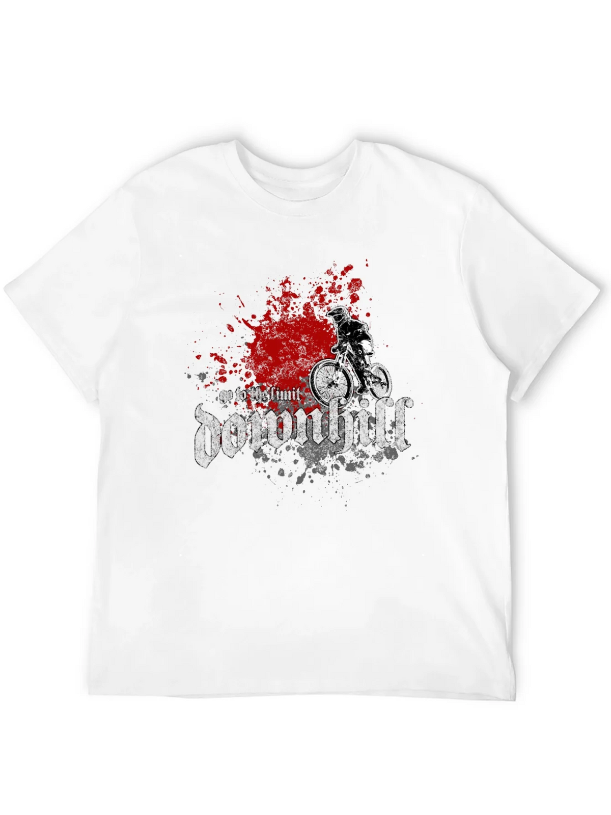 Downhill Mountain Biker T-Shirt product image 3