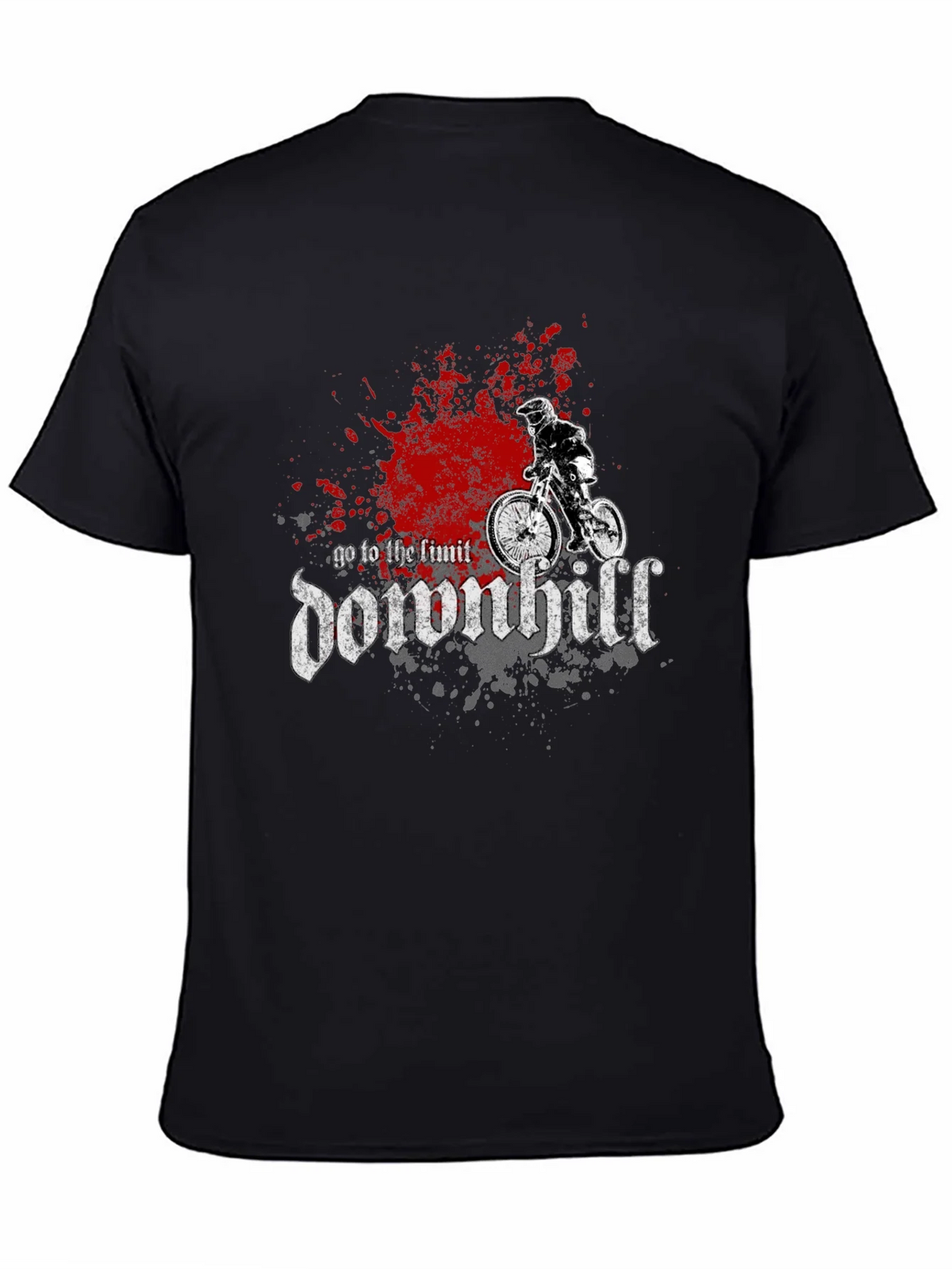 Downhill Mountain Biker T-Shirt product image 7