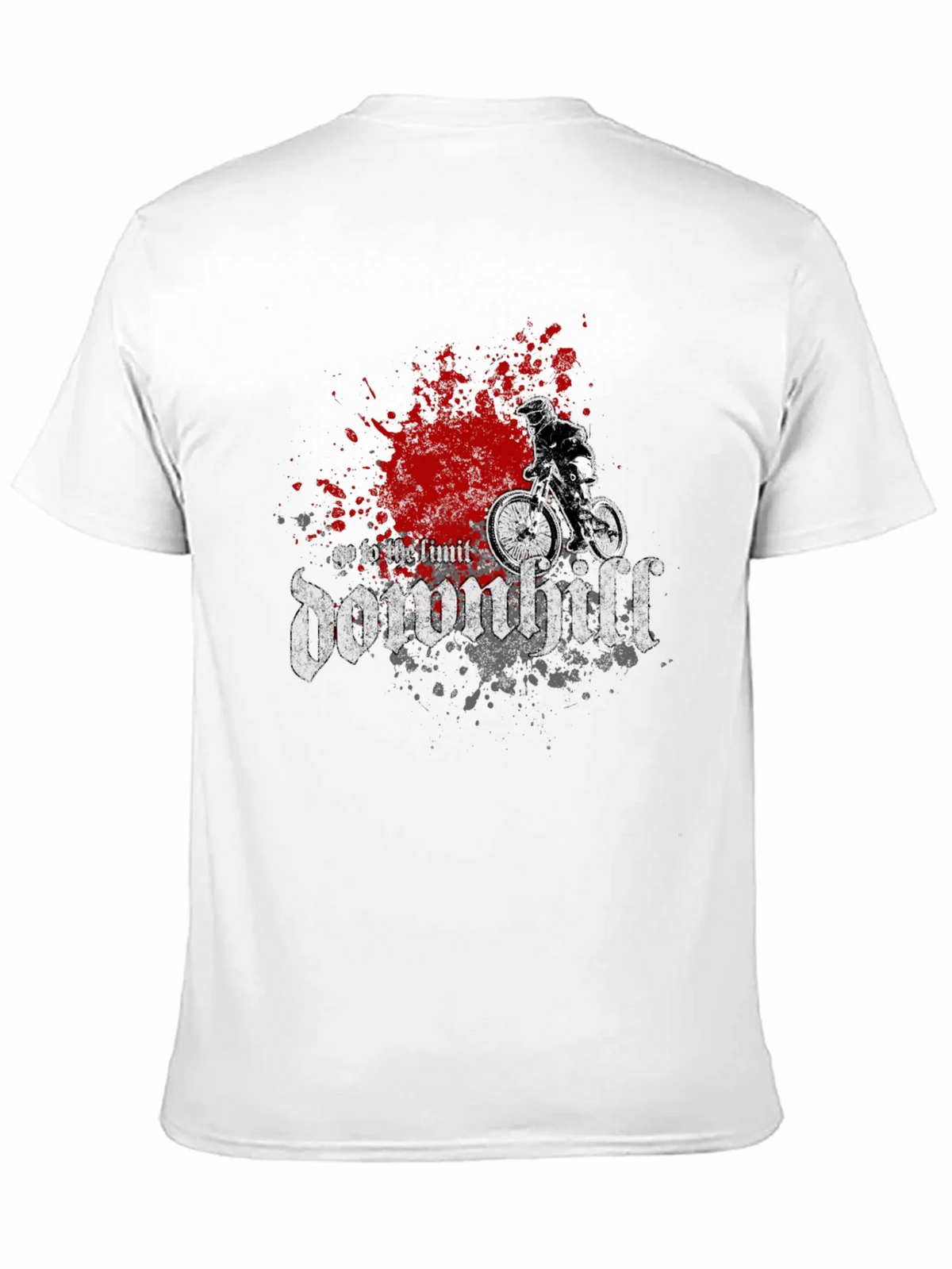 Downhill Mountain Biker T-Shirt product image 2