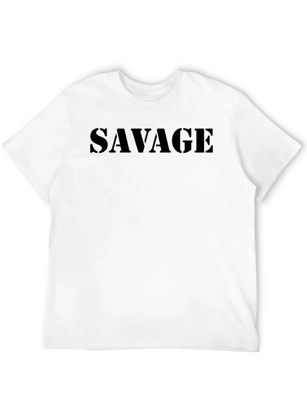 Savage Print Mens Black T-Shirt product image 3