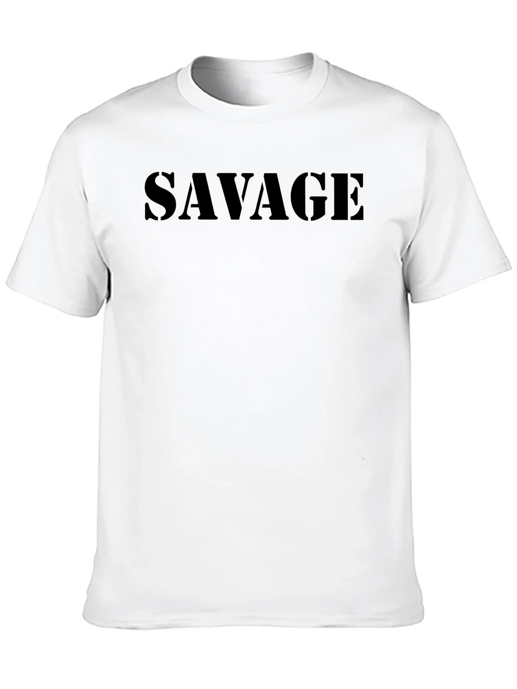 Savage Print Mens Black T-Shirt product image 12