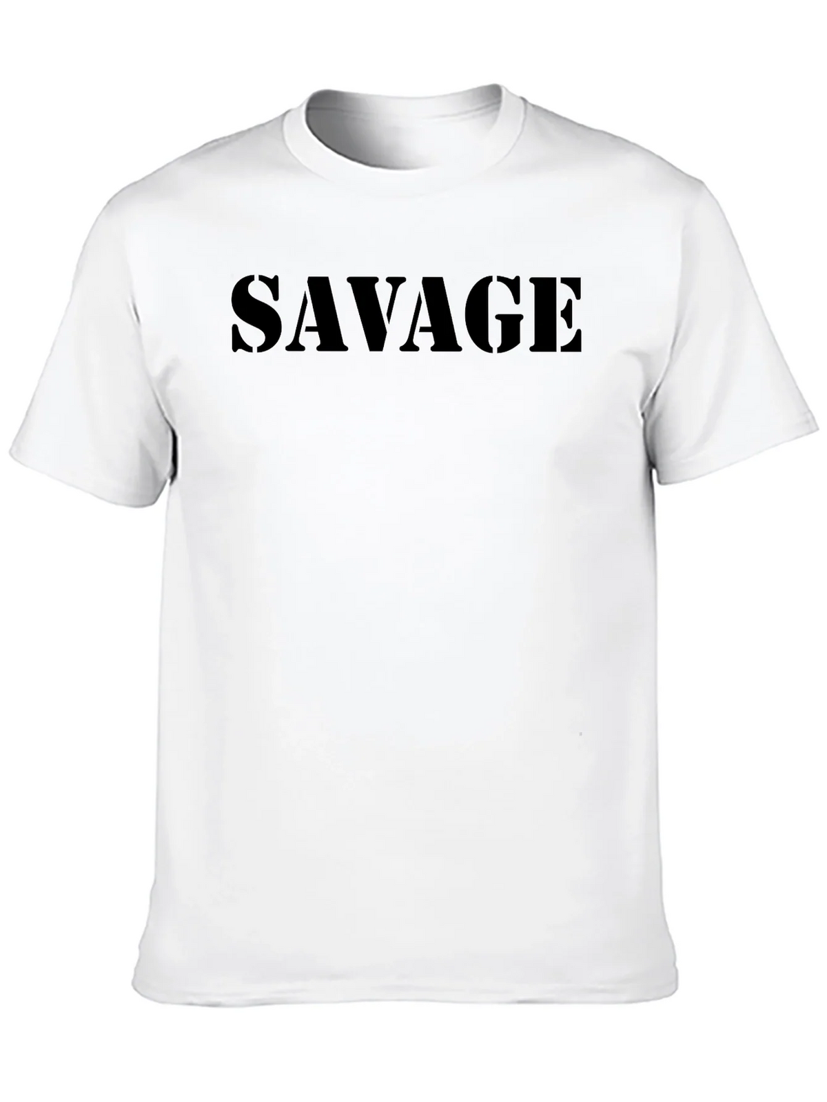 Savage Print Mens Black T-Shirt product image 12