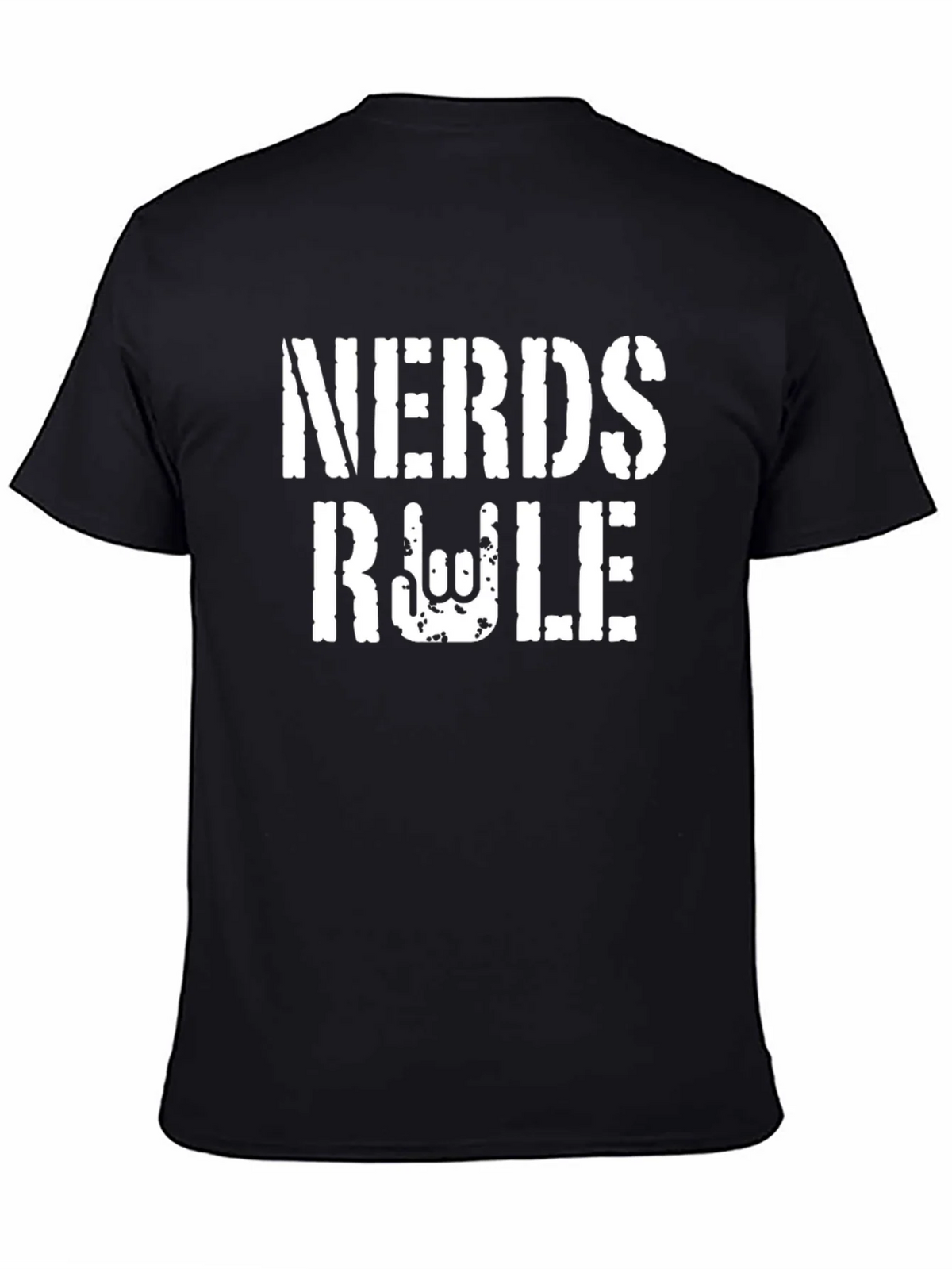 Nerds Rule Black Graphic Tee product image 7
