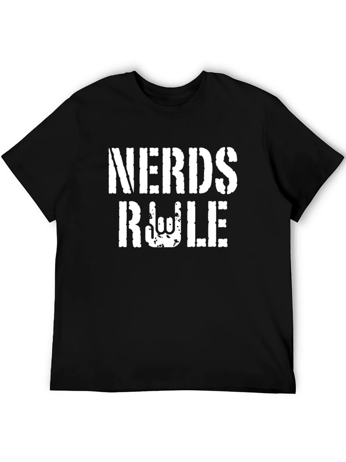 Nerds Rule Black Graphic Tee product image 8
