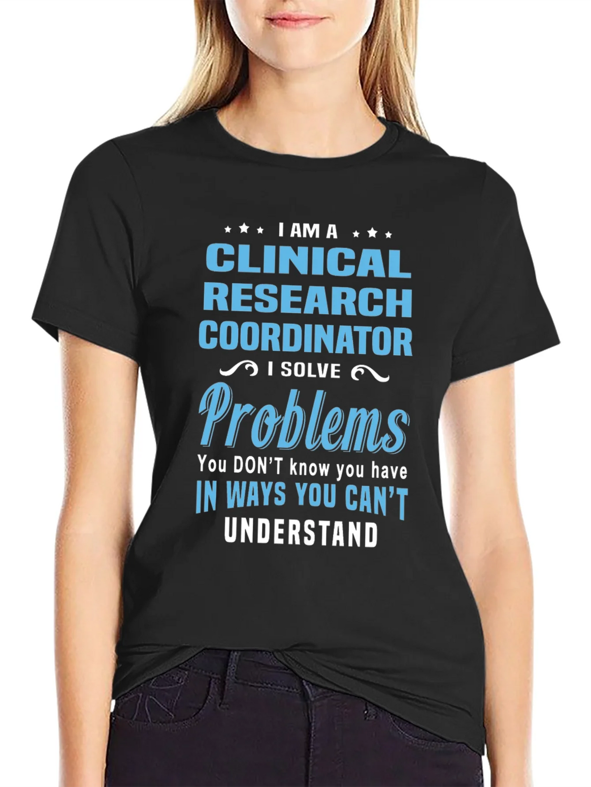 Clinical Research Coordinator Problem Solver T-Shirt product image 5