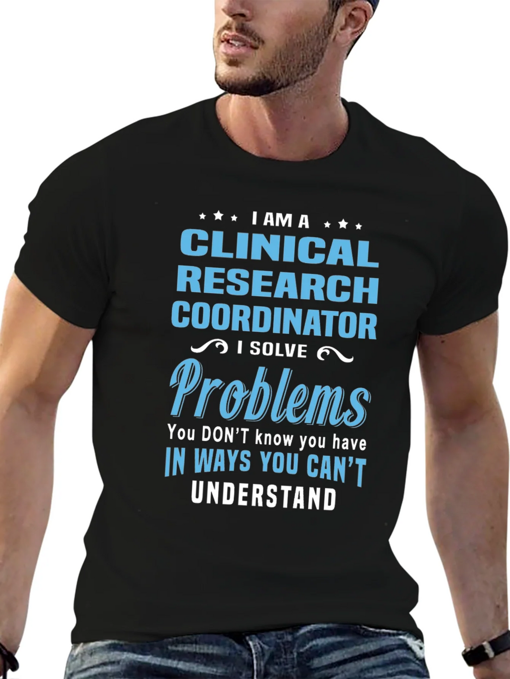 Clinical Research Coordinator Problem Solver T-Shirt product image 9