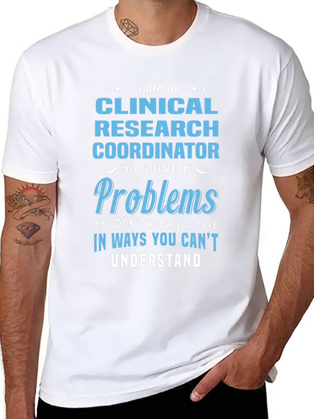 Clinical Research Coordinator Problem Solver T-Shirt product image 10