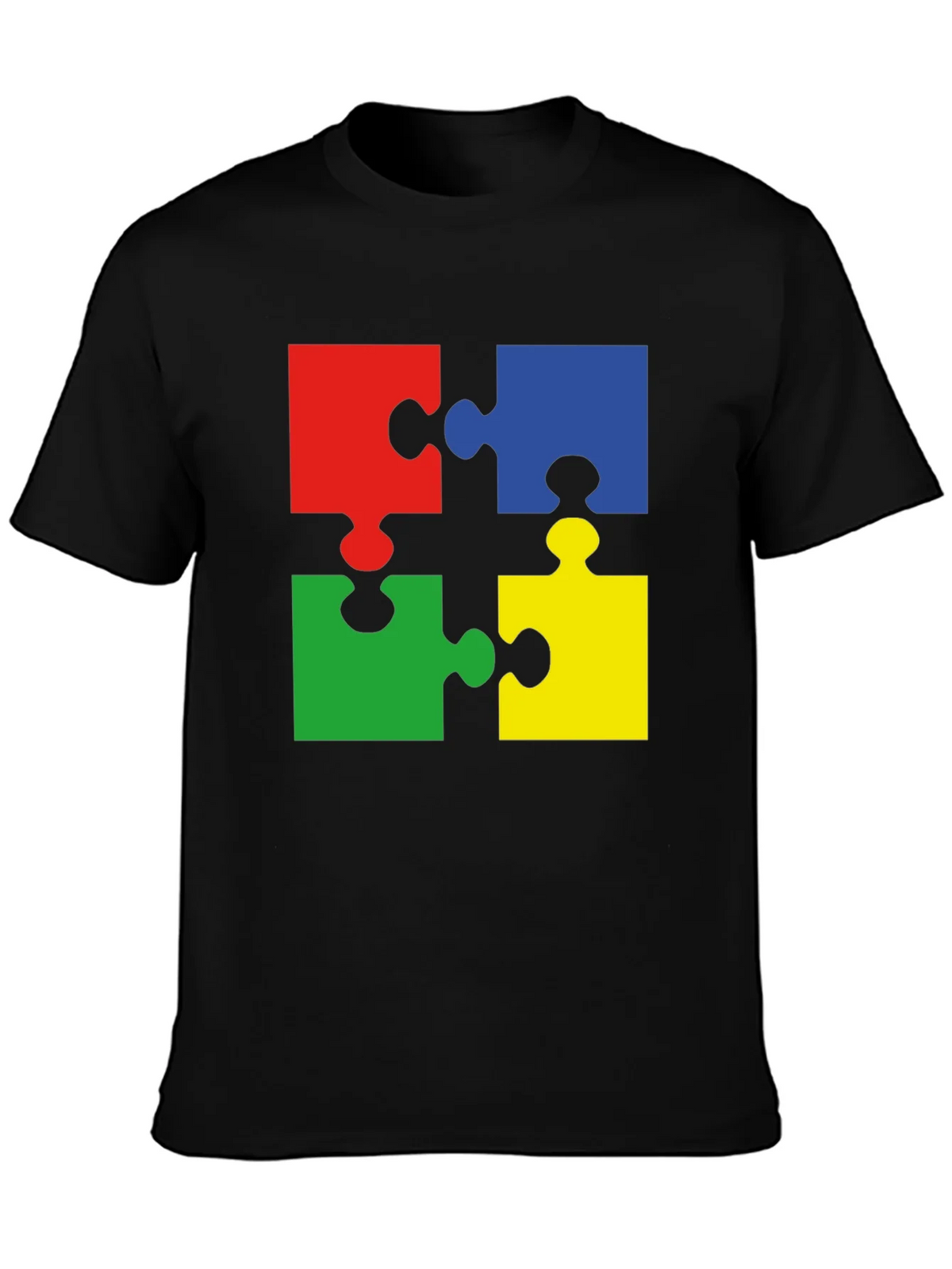 Autism Awareness Puzzle Piece Graphic Tee product image 6