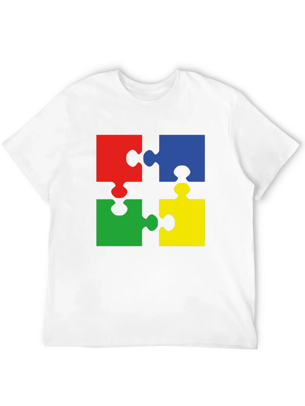 Autism Awareness Puzzle Piece Graphic Tee product image 3