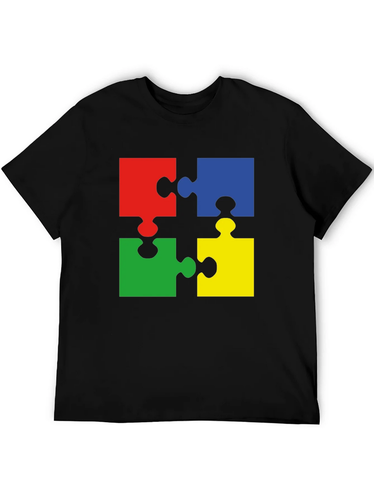 Autism Awareness Puzzle Piece Graphic Tee product image 8