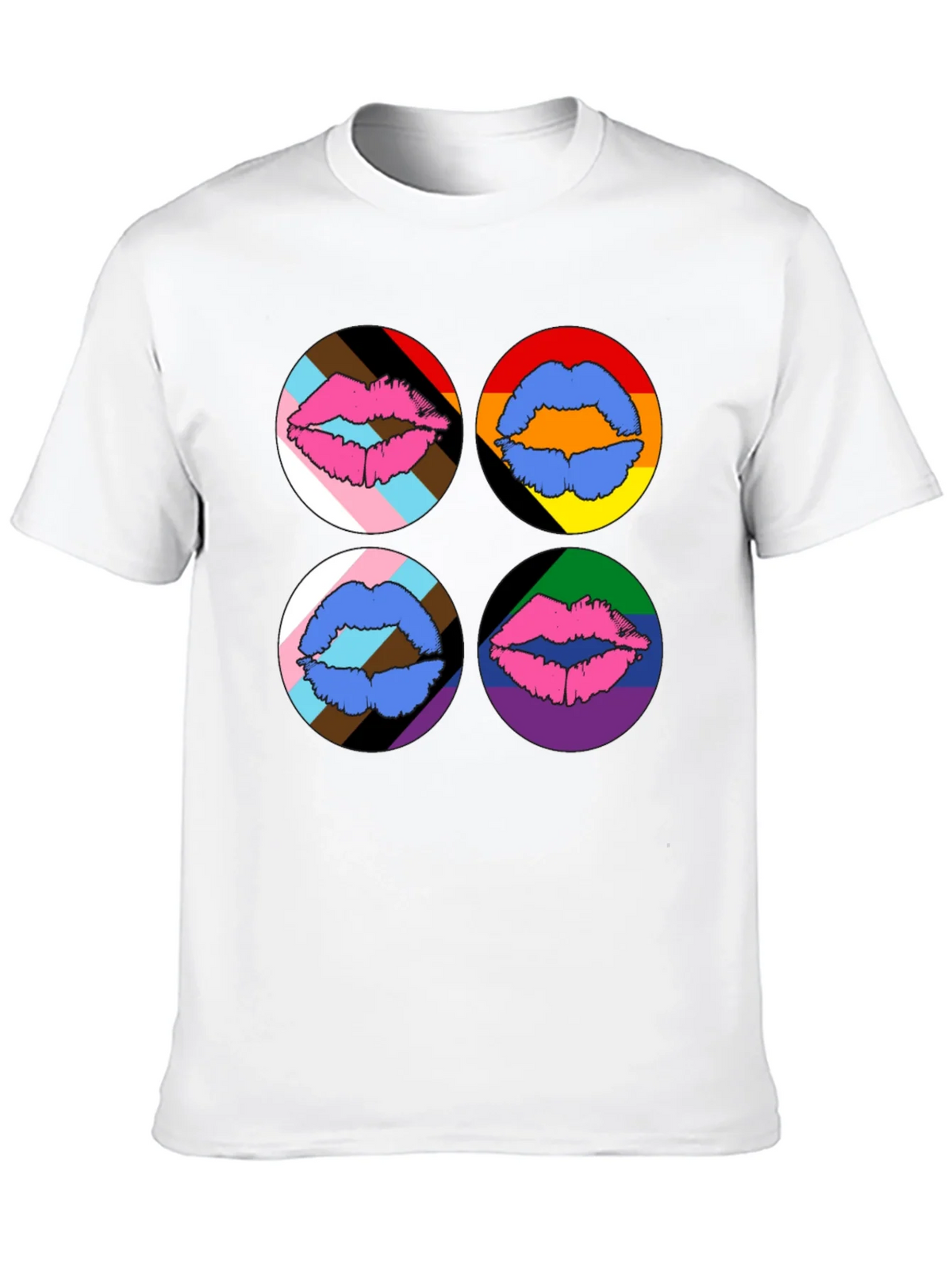 Pride Lips Graphic Tee - Black product image 12