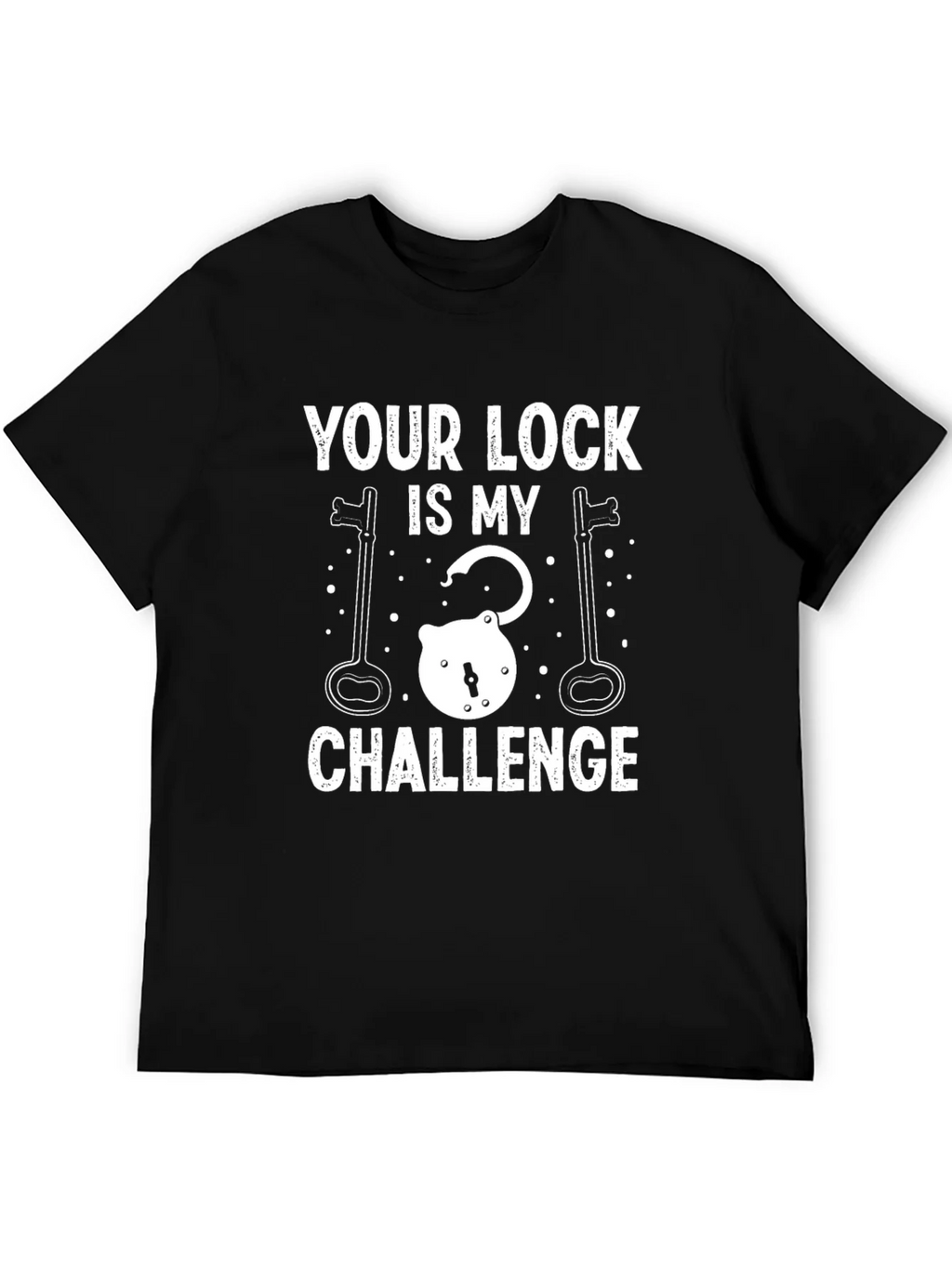 Your Lock Is My Challenge T-Shirt - Funny Picklock Tee product image 8