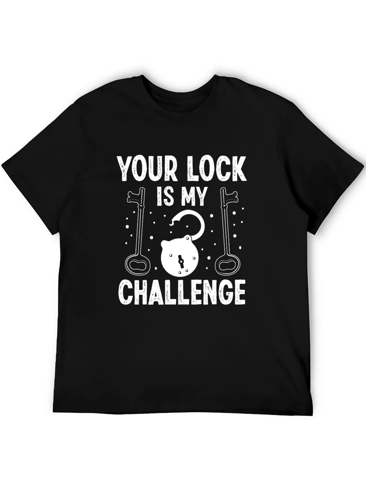 Your Lock Is My Challenge T-Shirt - Funny Picklock Tee product image 8