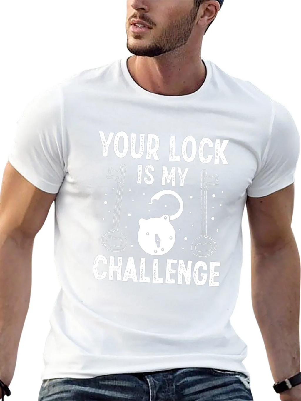 Your Lock Is My Challenge T-Shirt - Funny Picklock Tee product image 4