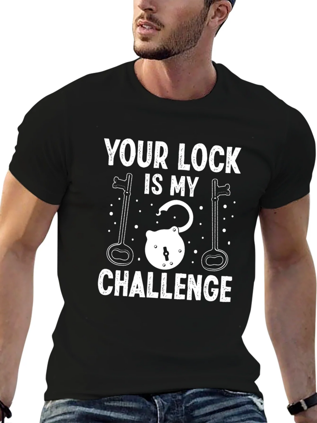 Your Lock Is My Challenge T-Shirt - Funny Picklock Tee product image 9