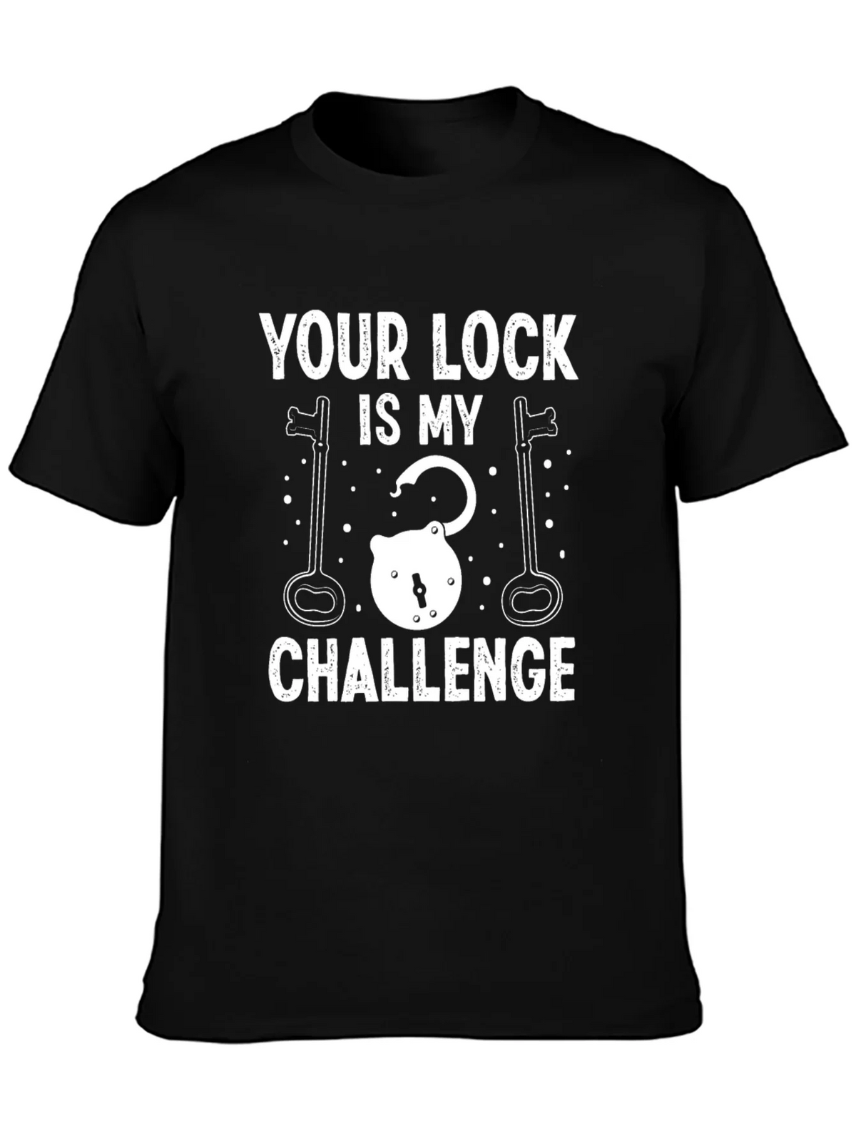 Your Lock Is My Challenge T-Shirt - Funny Picklock Tee product image 6