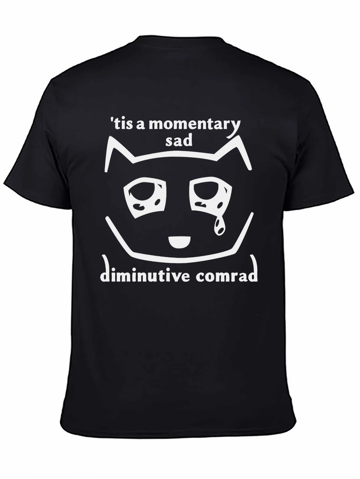 Momentary Sad Cat T-Shirt - Unisex Graphic Tee product image 7