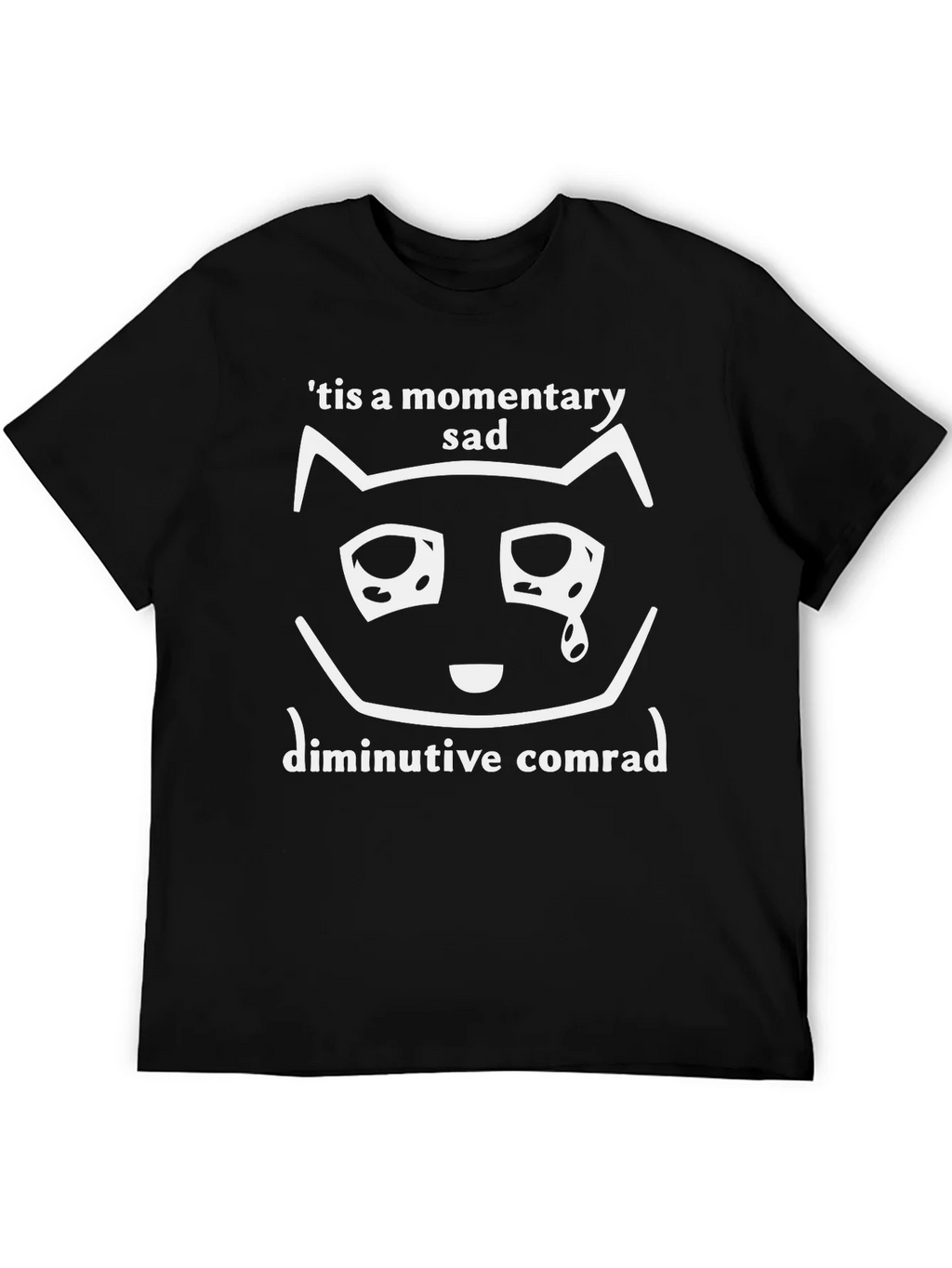 Momentary Sad Cat T-Shirt - Unisex Graphic Tee product image 8