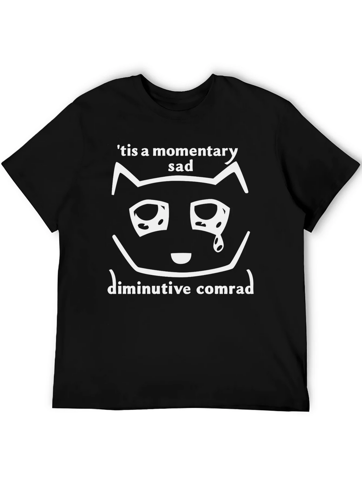 Momentary Sad Cat T-Shirt - Unisex Graphic Tee product image 8