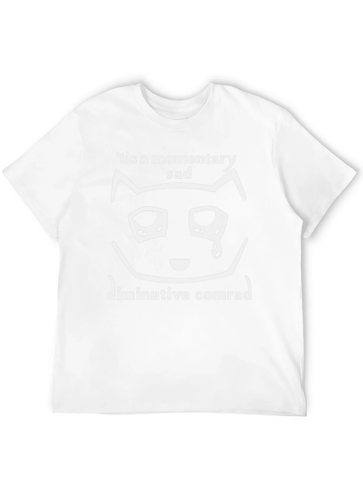 Momentary Sad Cat T-Shirt - Unisex Graphic Tee product image 3