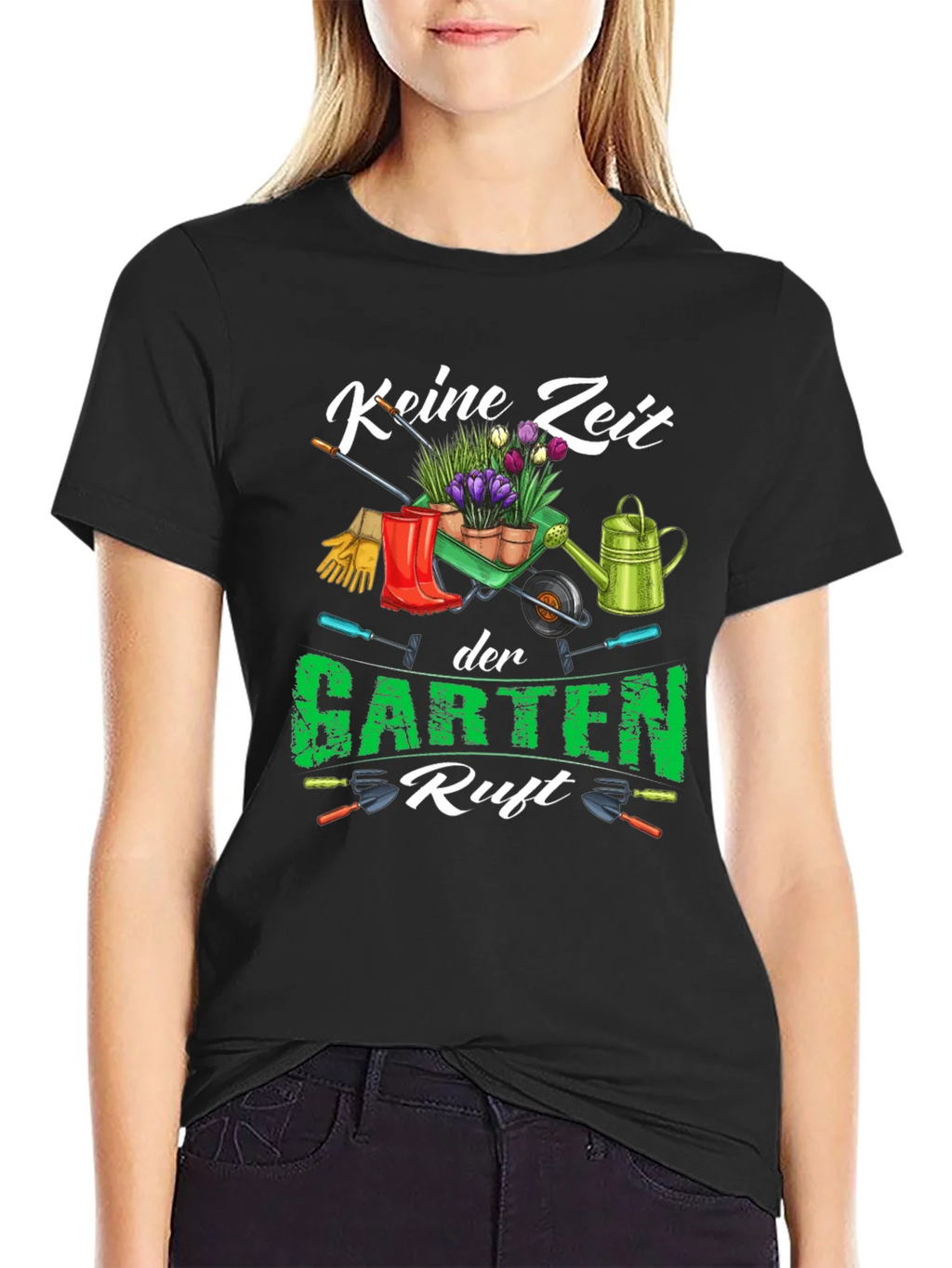 Gardening T-Shirt - Keine Zeit der Garten Ruft product image 5
