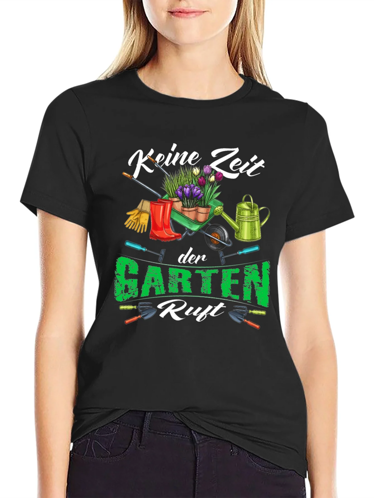 Gardening T-Shirt - Keine Zeit der Garten Ruft product image 5