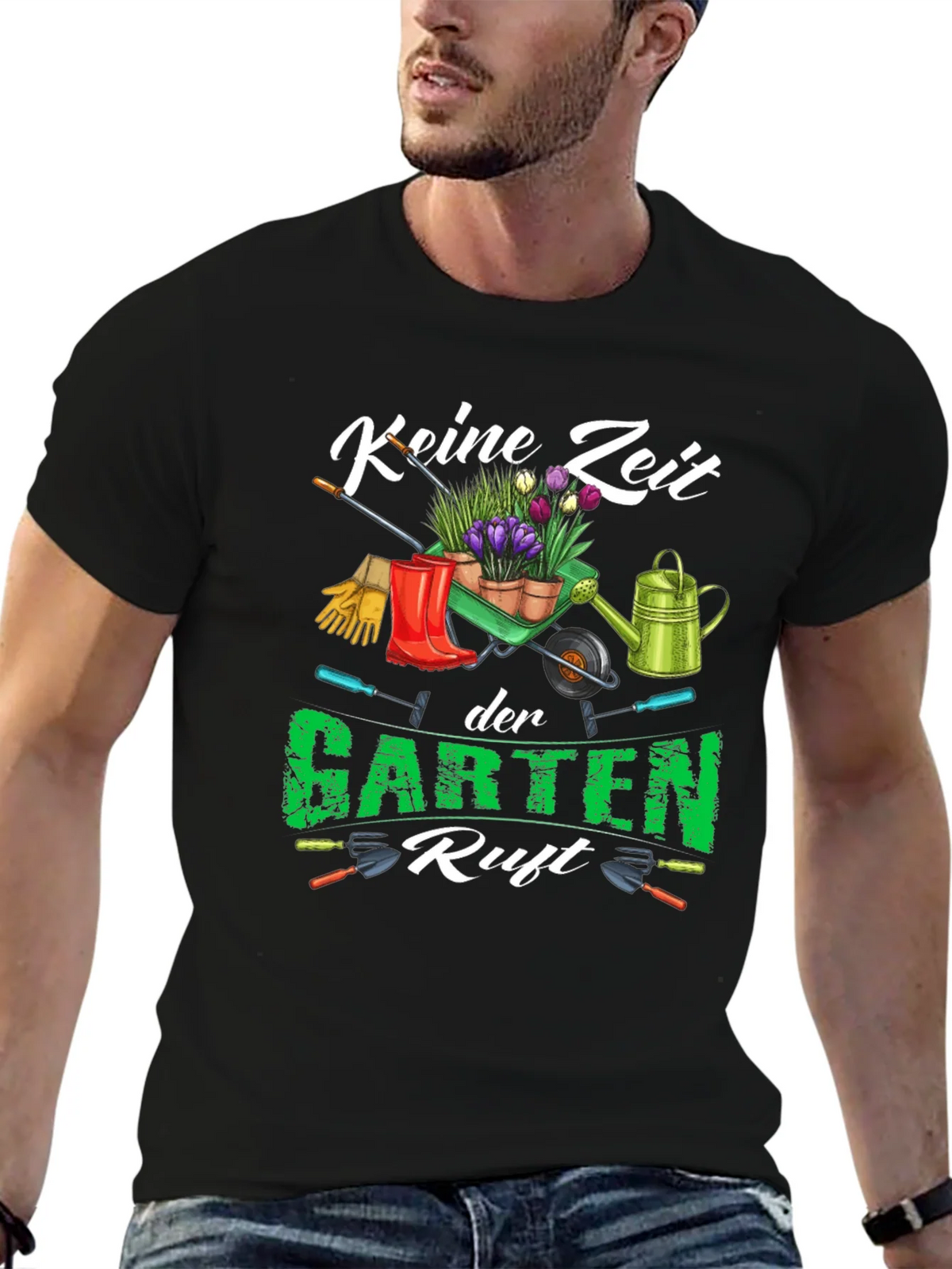 Gardening T-Shirt - Keine Zeit der Garten Ruft product image 9