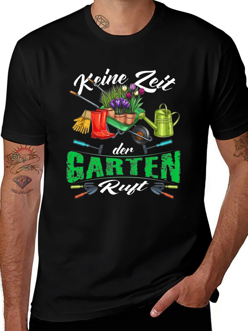 Gardening T-Shirt - Keine Zeit der Garten Ruft product image 1