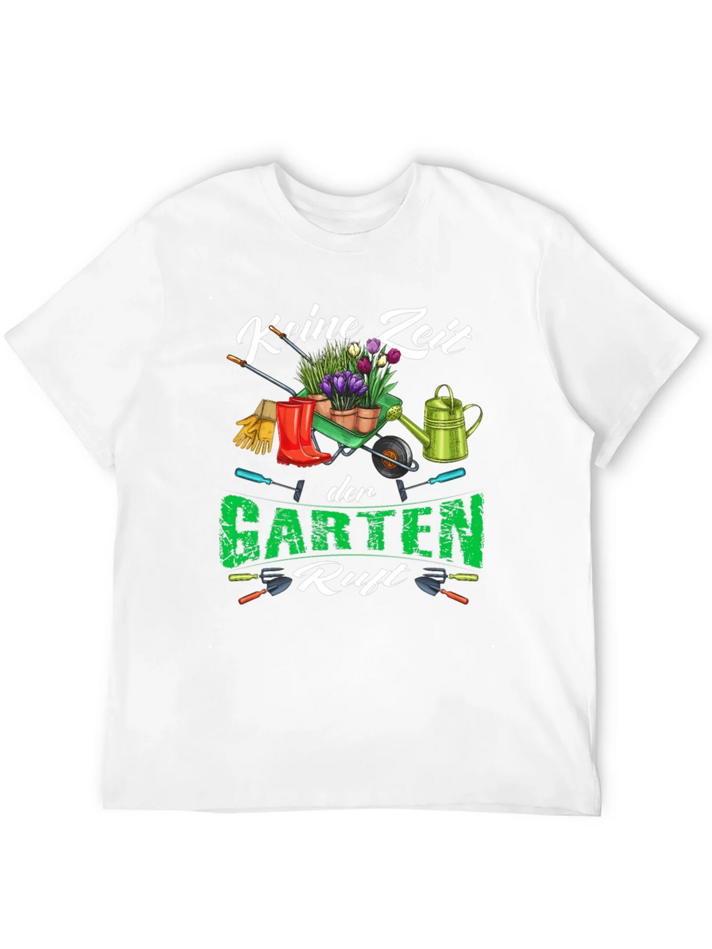 Gardening T-Shirt - Keine Zeit der Garten Ruft product image 3