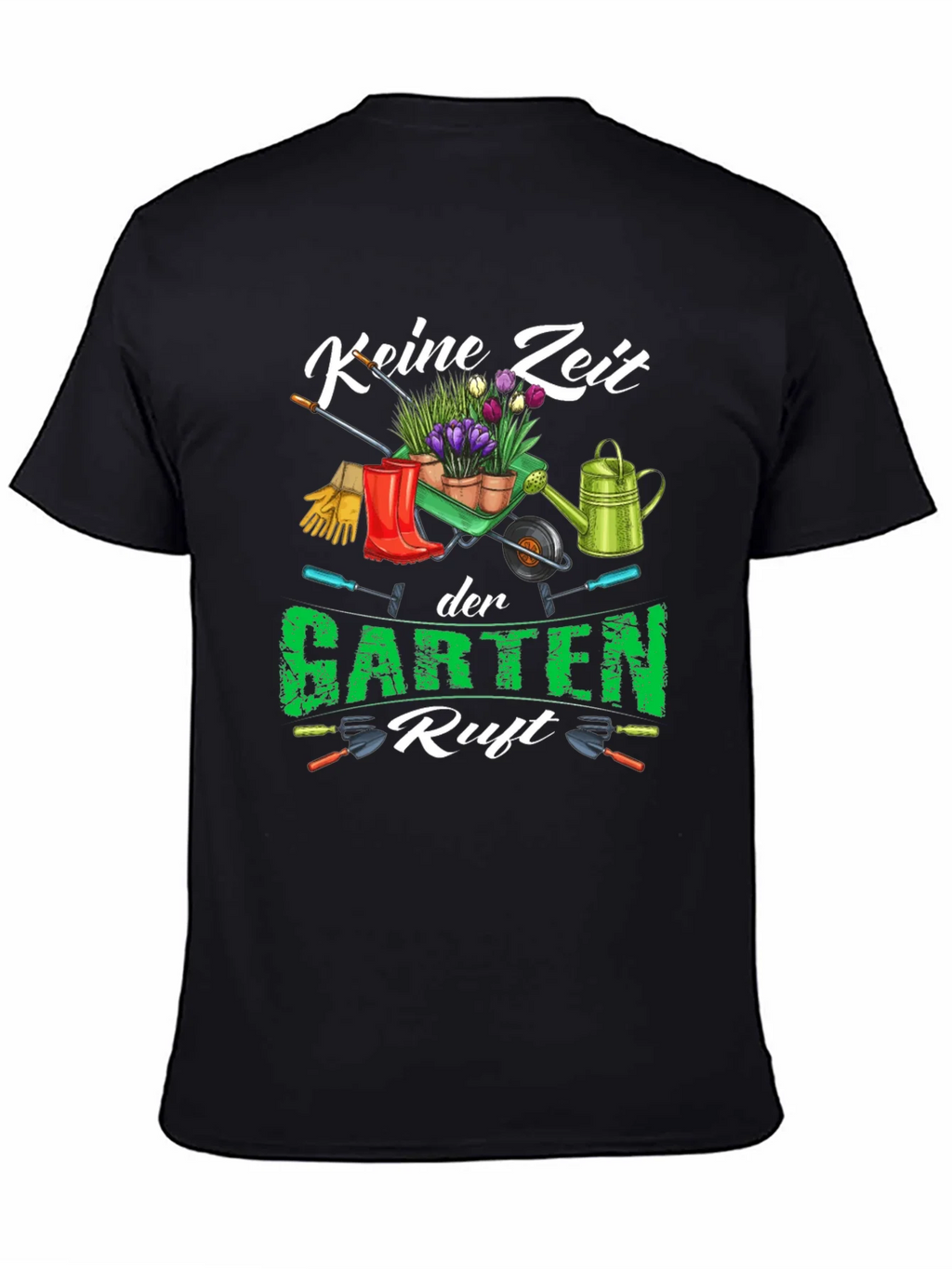 Gardening T-Shirt - Keine Zeit der Garten Ruft product image 7