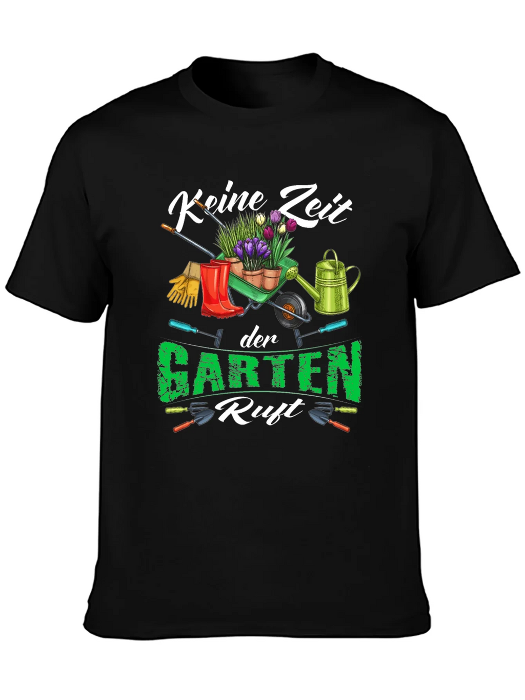 Gardening T-Shirt - Keine Zeit der Garten Ruft product image 6