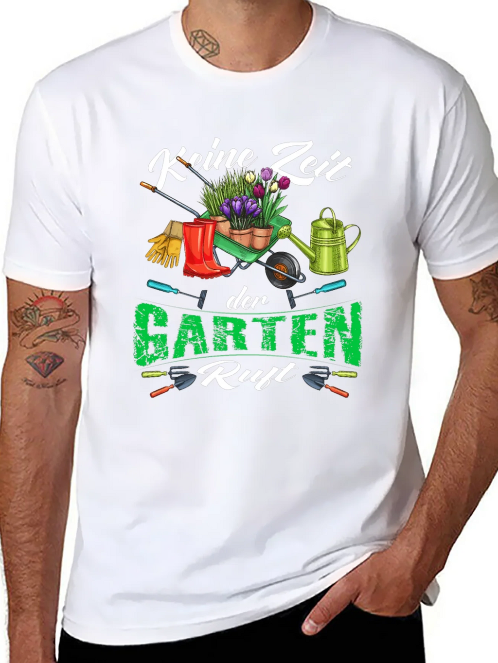 Gardening T-Shirt - Keine Zeit der Garten Ruft product image 10