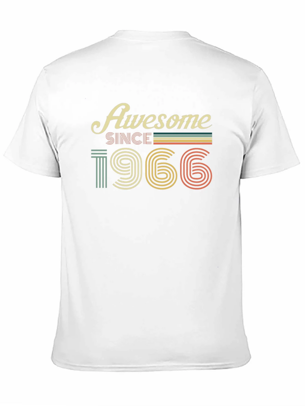 Awesome Since 1966 T-Shirt - Retro Birthday Tee product image 2